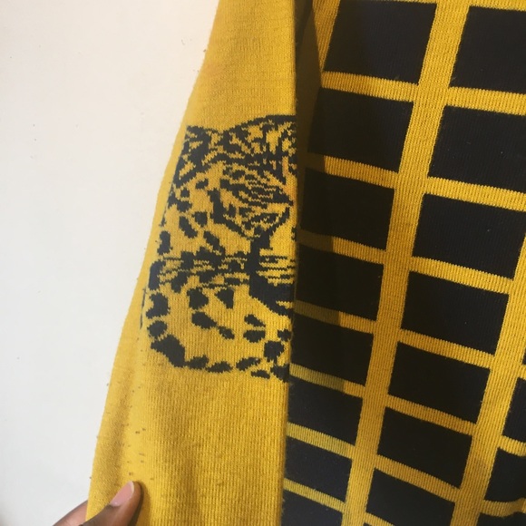 Vtg kayson size small cheetah/tiger design sweats - Picture 2 of 7